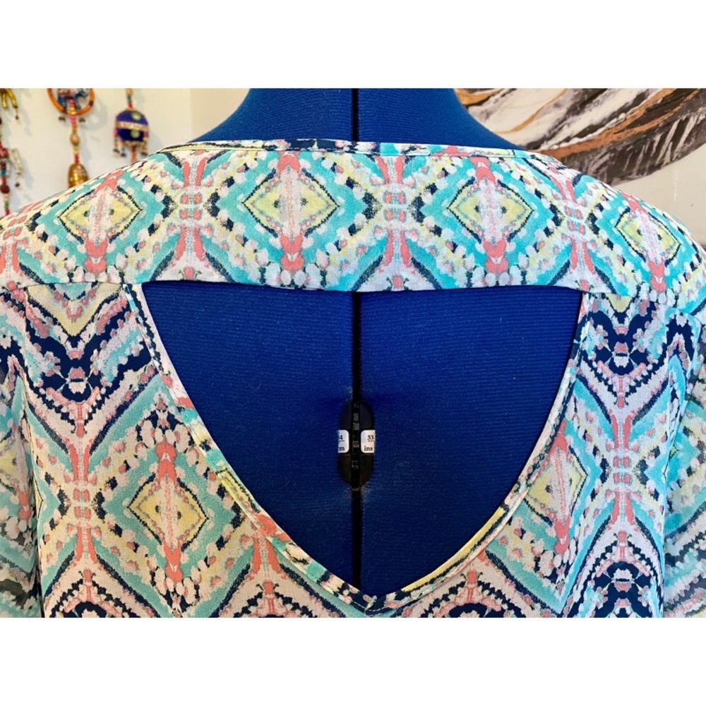 Maurice Long Sleeve V-Neck Blouse - Picture 7 of 10